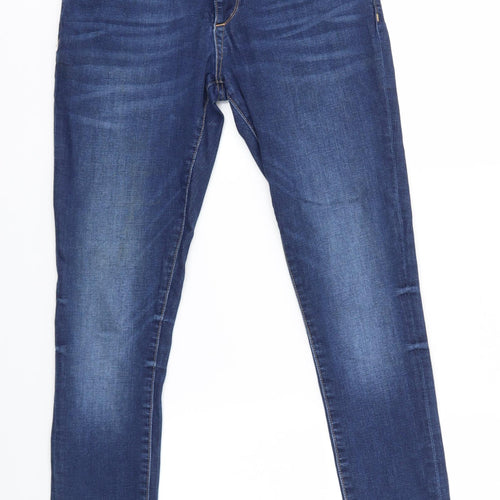 River Island Womens Blue  Denim Skinny Jeans Size S L32 in