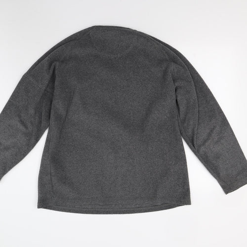 NEXT Mens Grey  Fleece Pullover Jumper Size L