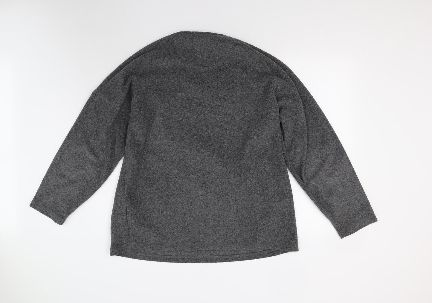 NEXT Mens Grey  Fleece Pullover Jumper Size L