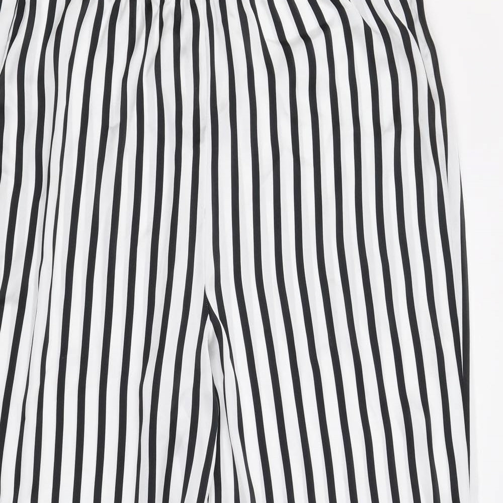 Matalan Womens Multicoloured Striped  Trousers  Size 16 L29 in
