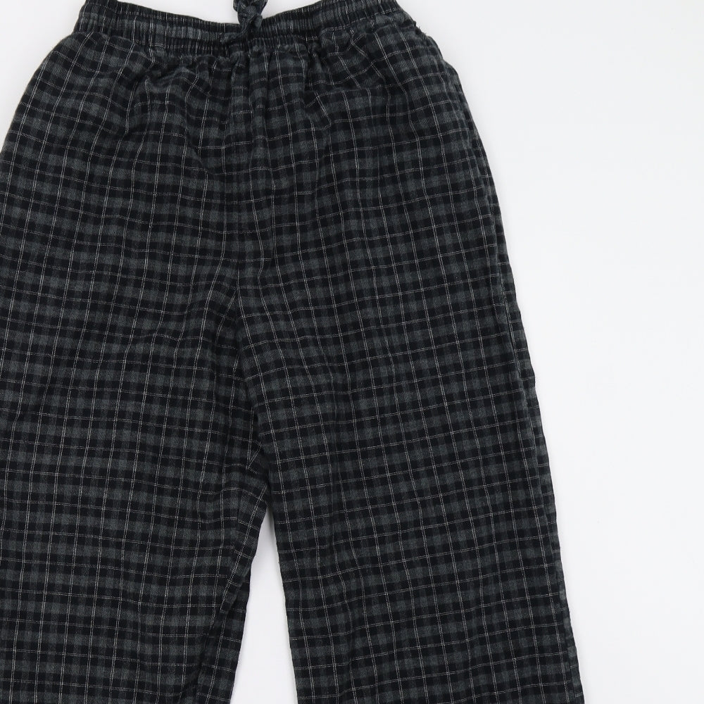 NEXT Mens Grey Check Flannel  Pyjama Pants Size M