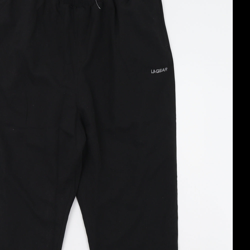 LA Gear Womens Black   Sweatpants Trousers Size 12 L28 in