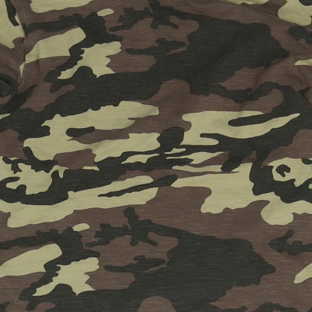 NEXT Boys Green Camouflage  Basic T-Shirt Size 5 Years