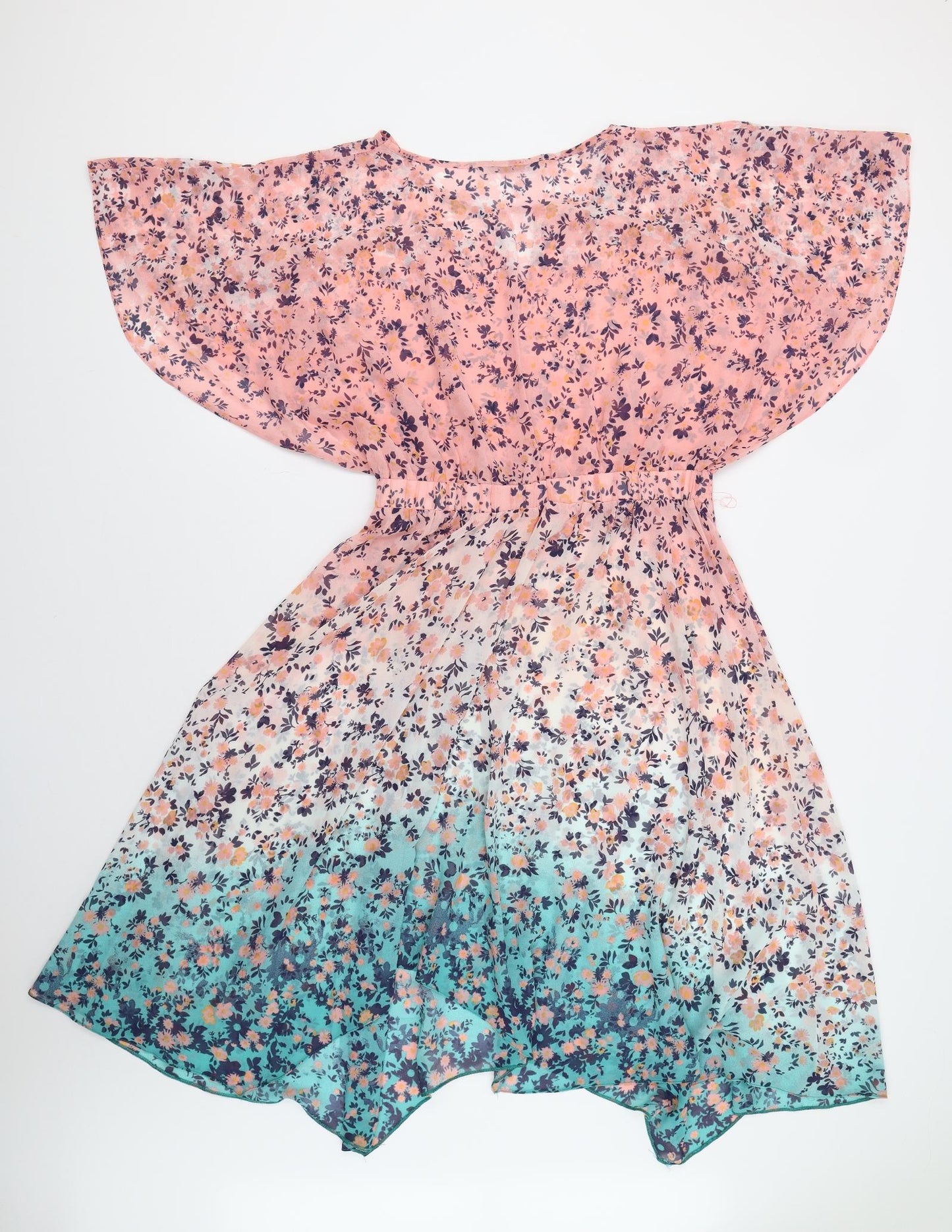 George Womens Multicoloured Floral  Slip Dress  Size 10