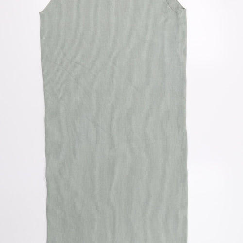 ASOS Womens Green  Knit Jumper Dress  Size 10