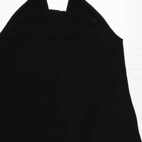 Boohoo Womens Black   Slip Dress  Size 12