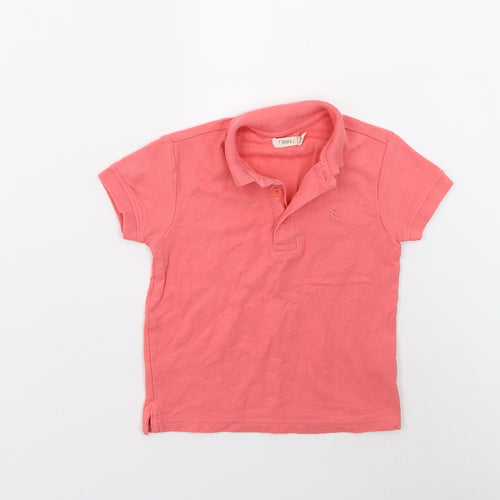 Sfera Girls Pink   Pullover Polo Size 2-3 Years