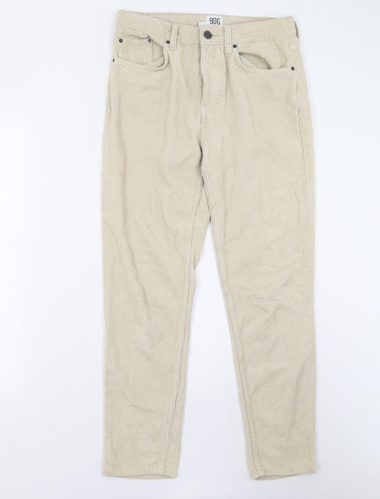 BDG Mens Beige   Trousers  Size 32 L32 in