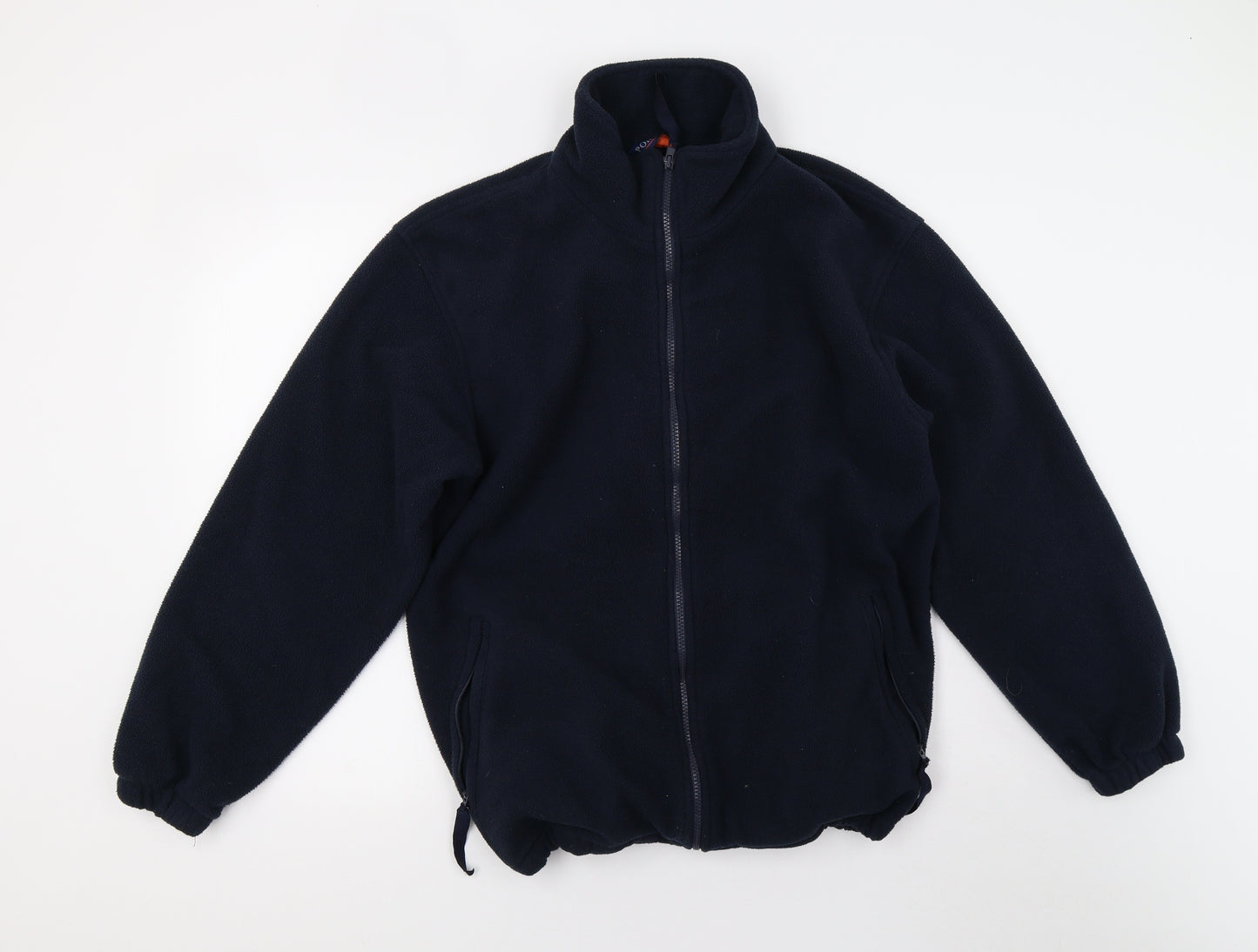 Port West Mens Blue  Fleece Jacket  Size L