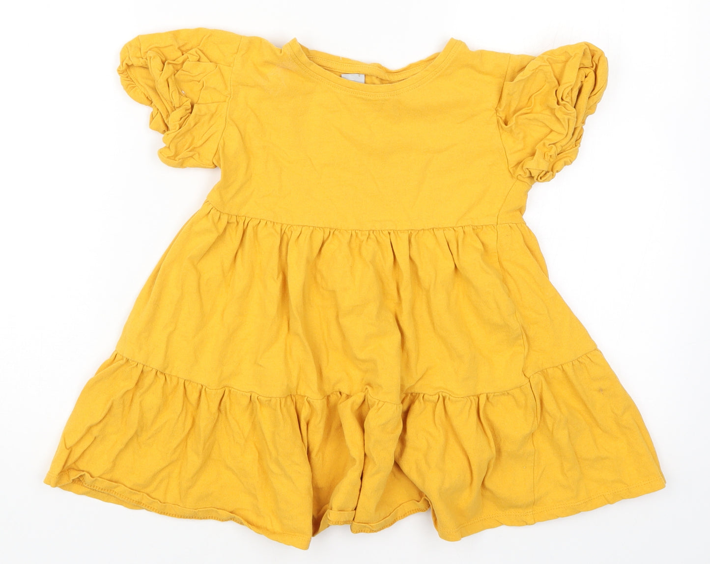 TU Girls Yellow   Trapeze & Swing  Size 7 Years