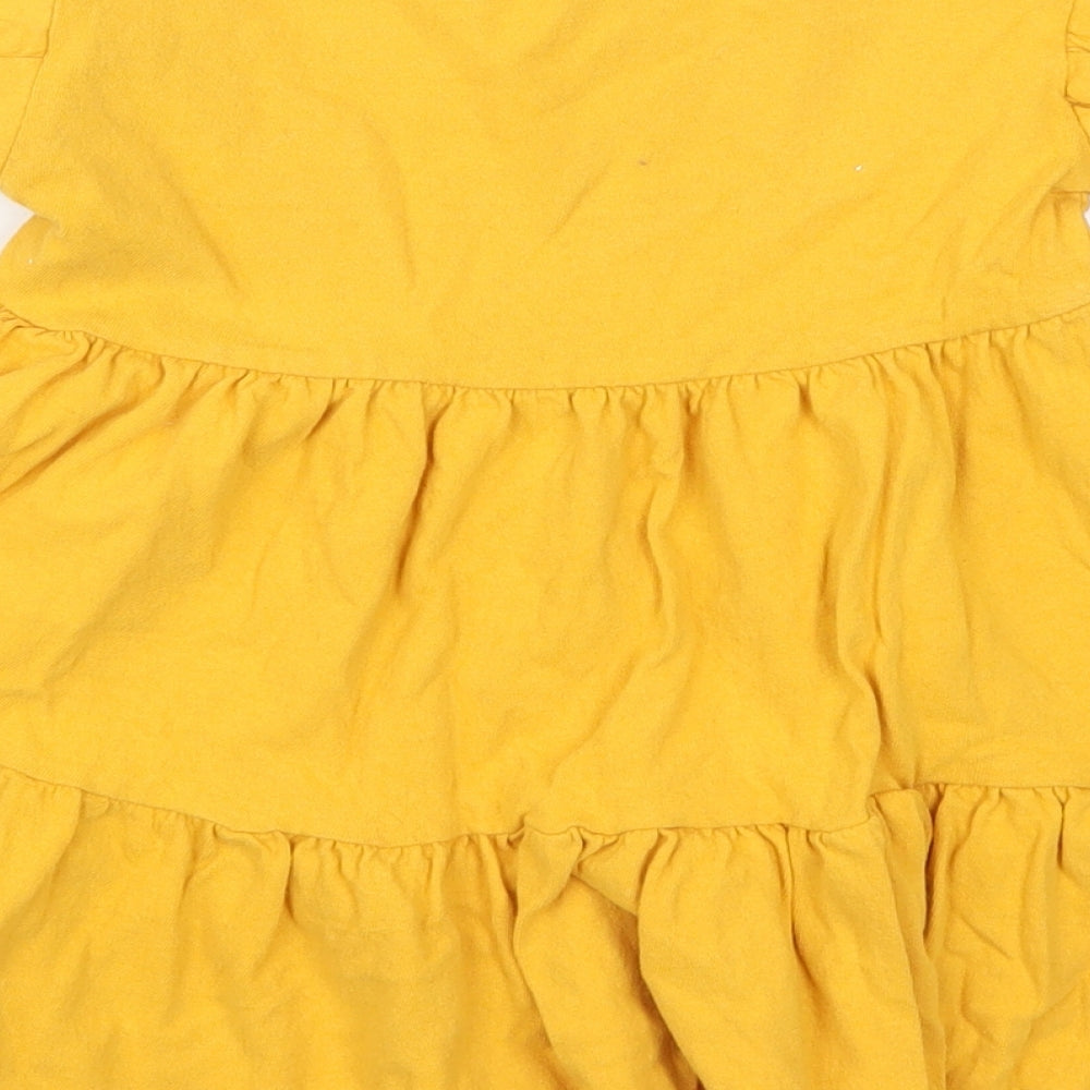 TU Girls Yellow   Trapeze & Swing  Size 7 Years