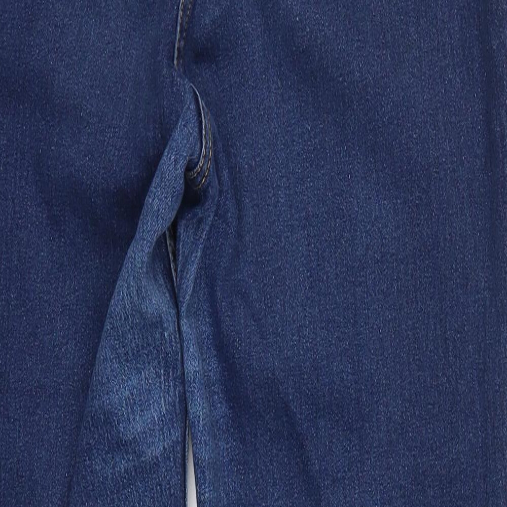 Matalan Womens Blue  Denim Straight Jeans Size 14 L27 in