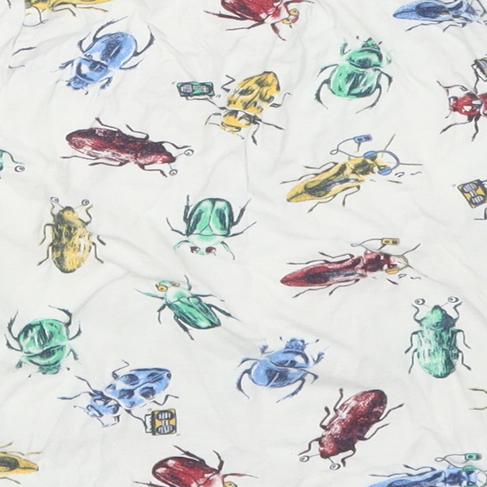 F&F Boys Multicoloured   Basic T-Shirt Size 3-4 Years  - Bugs and Beetles