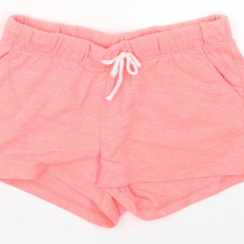 H&M Girls Pink   Sweat Shorts Size 6 Years