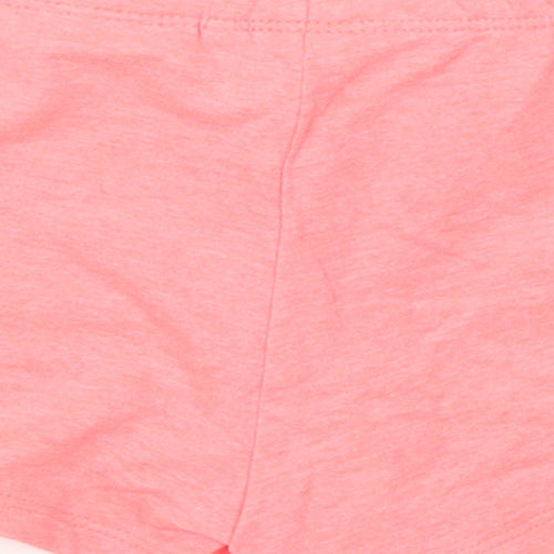 H&M Girls Pink   Sweat Shorts Size 6 Years