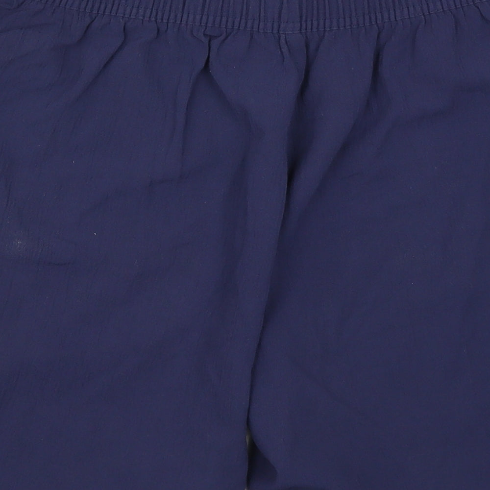 Papaya Womens Blue   Bermuda Shorts Size 14