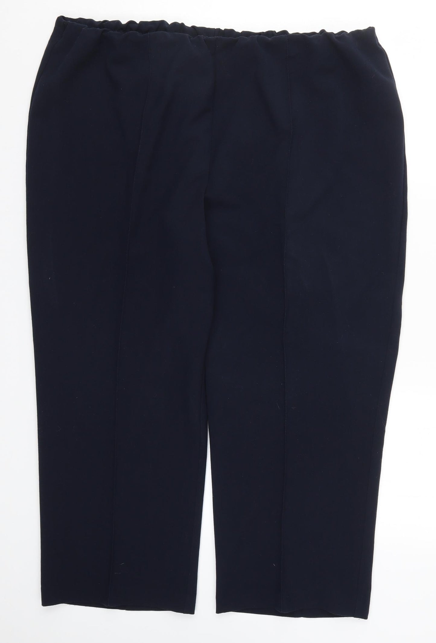 Bonmarché Womens Blue   Trousers  Size 22 L24.5 in