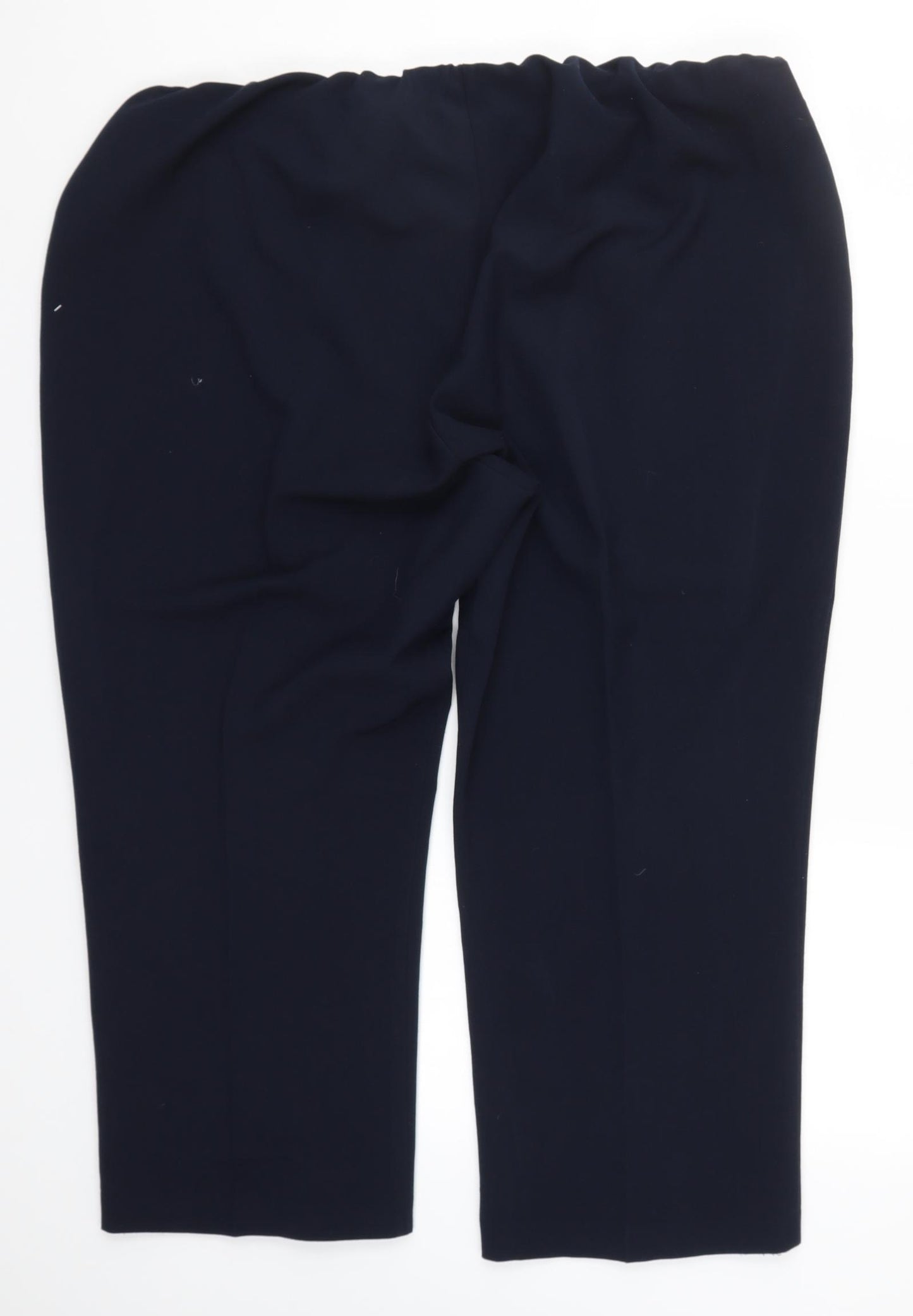 Bonmarché Womens Blue   Trousers  Size 22 L24.5 in