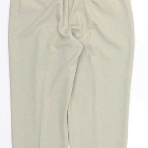 Bonmarché Womens Beige   Trousers  Size 16 L25.5 in