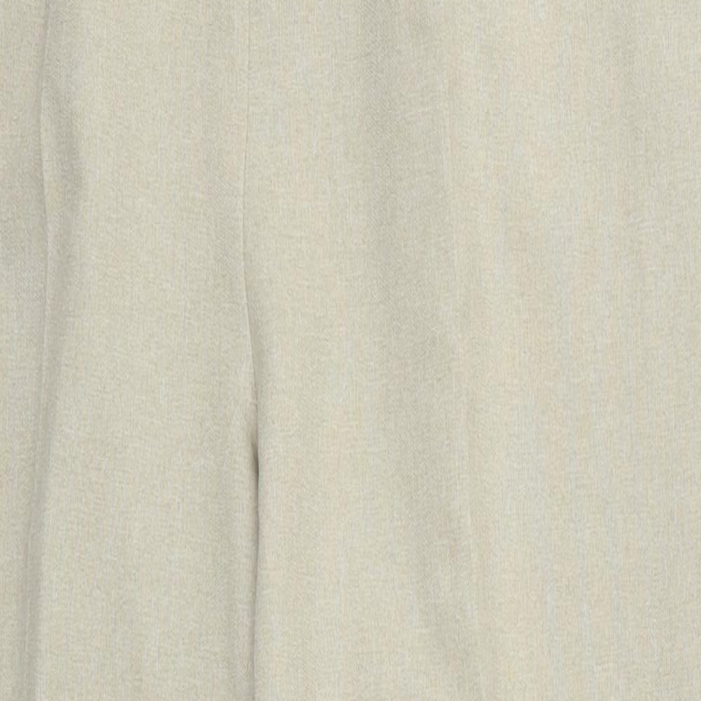 Bonmarché Womens Beige   Trousers  Size 16 L25.5 in
