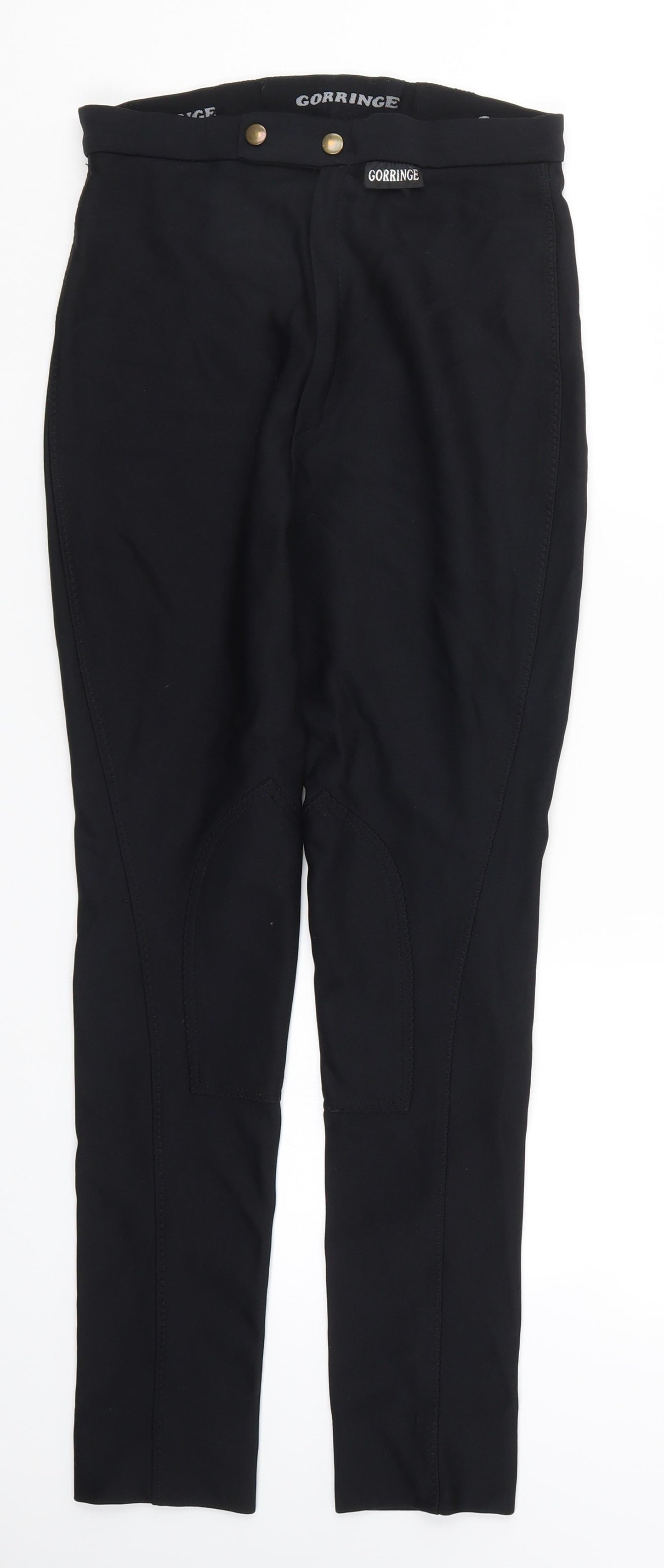 Gorringe Womens Black   Trousers  Size 26 in L26 in
