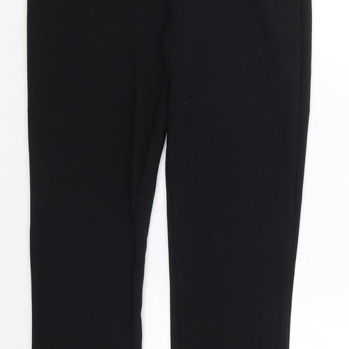 Preworn Womens Black   Trousers  Size 8 L25 in