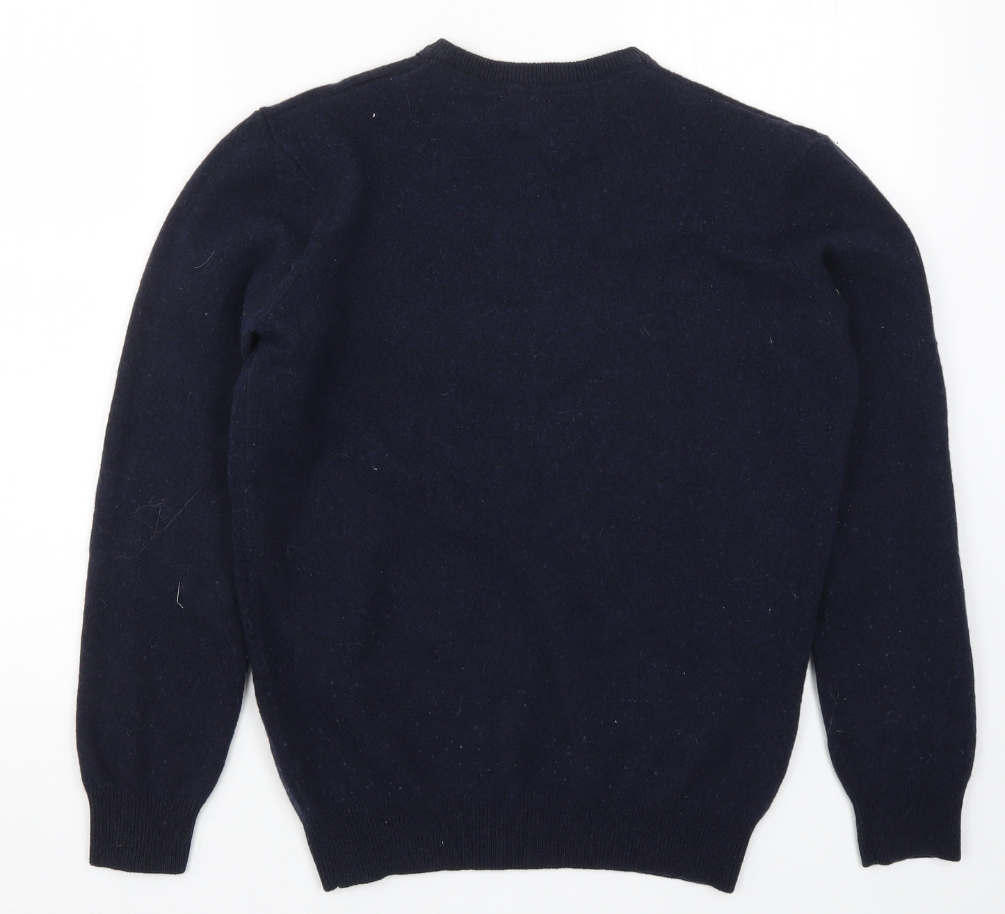 F&F Mens Blue  Knit Pullover Jumper Size S