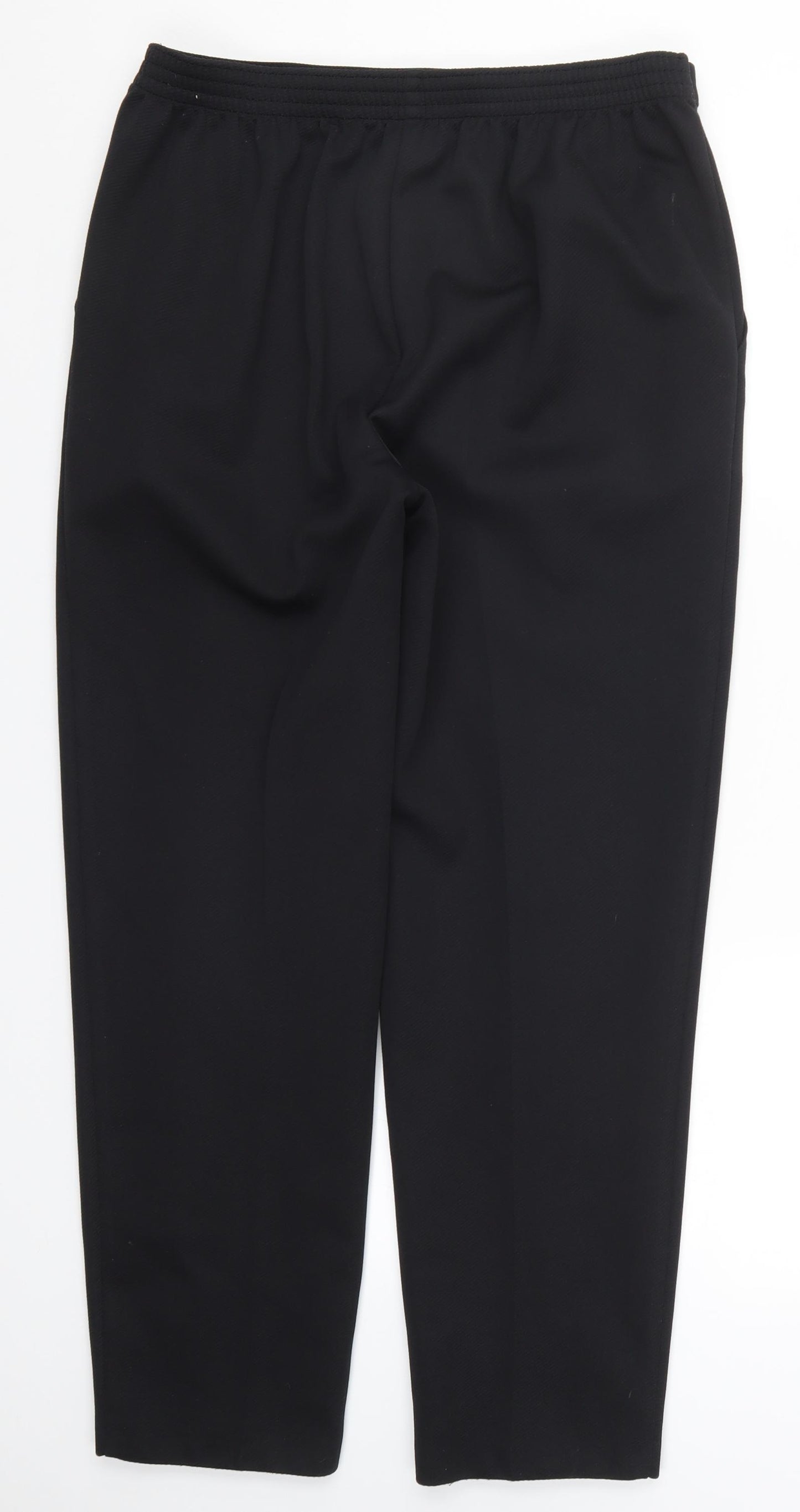 Marks and Spencer Womens Black   Trousers  Size 16 L28 in