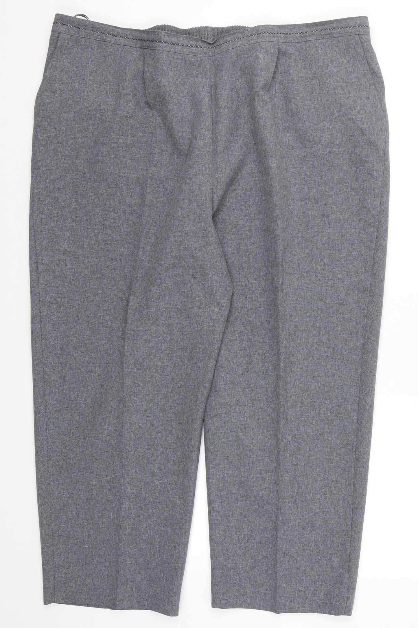 Bonmarché Womens Grey   Trousers  Size 22 L24 in