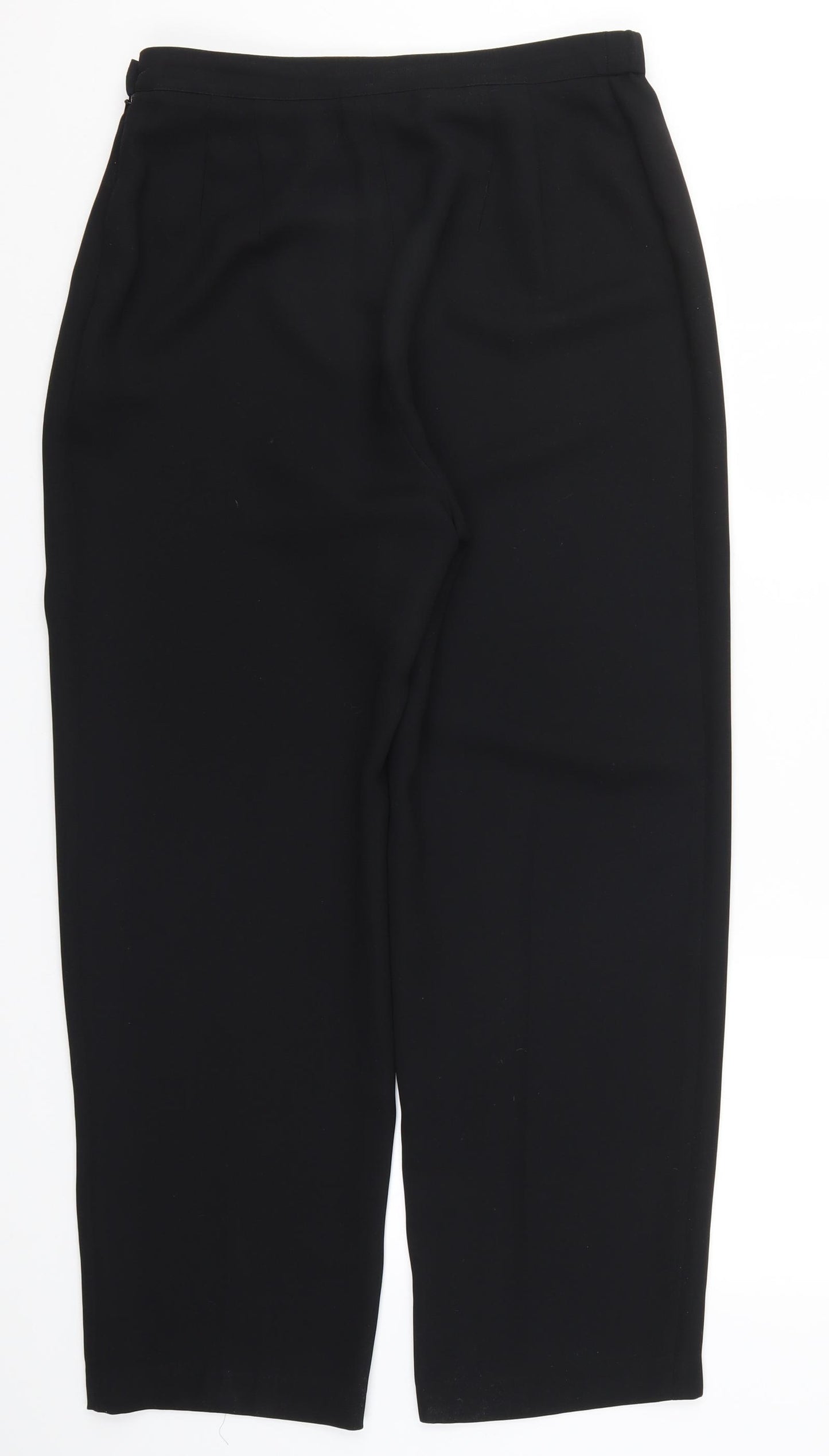Eastex Womens Black   Trousers  Size 14 L28 in