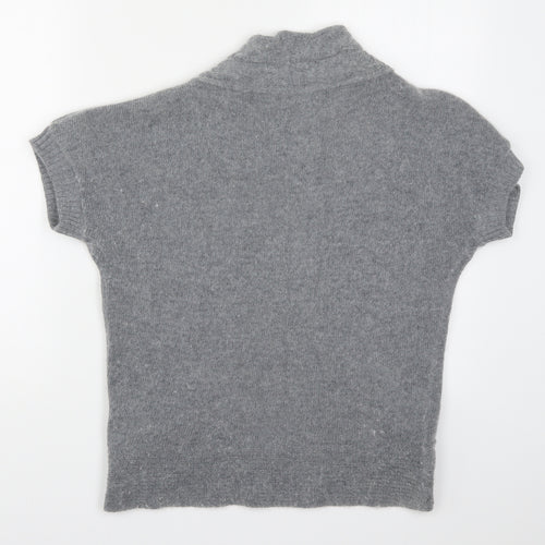Rose & Crown Womens Grey  Knit Cardigan Jumper Size 12