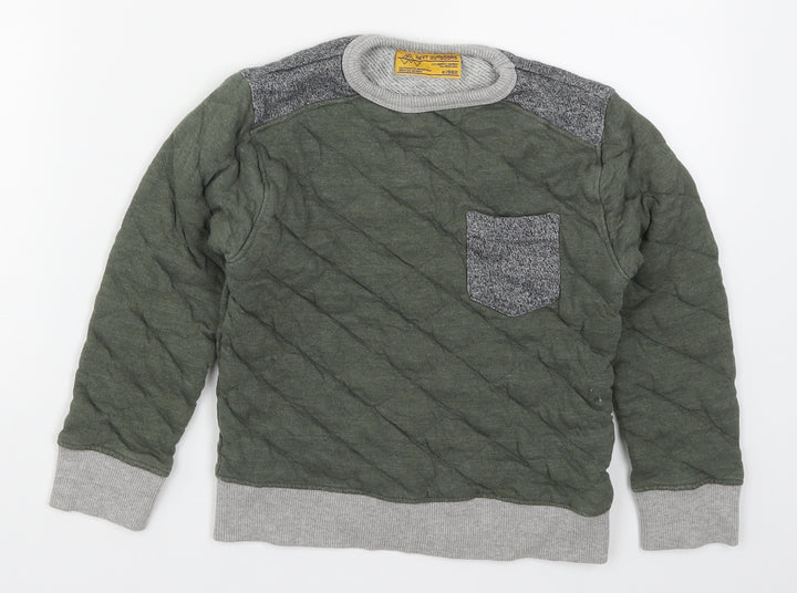 NEXT Boys Green   Pullover Sweatshirt Size 7 Years