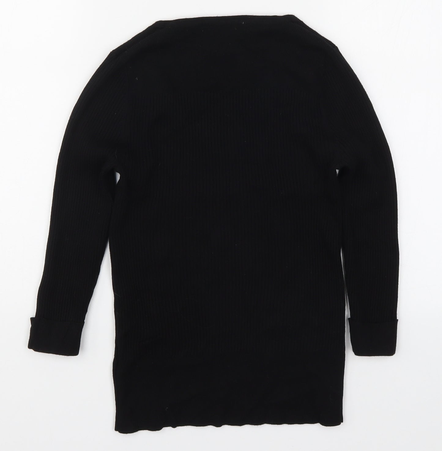 Marks and Spencer Womens Black  Knit Pullover Jumper Size 10