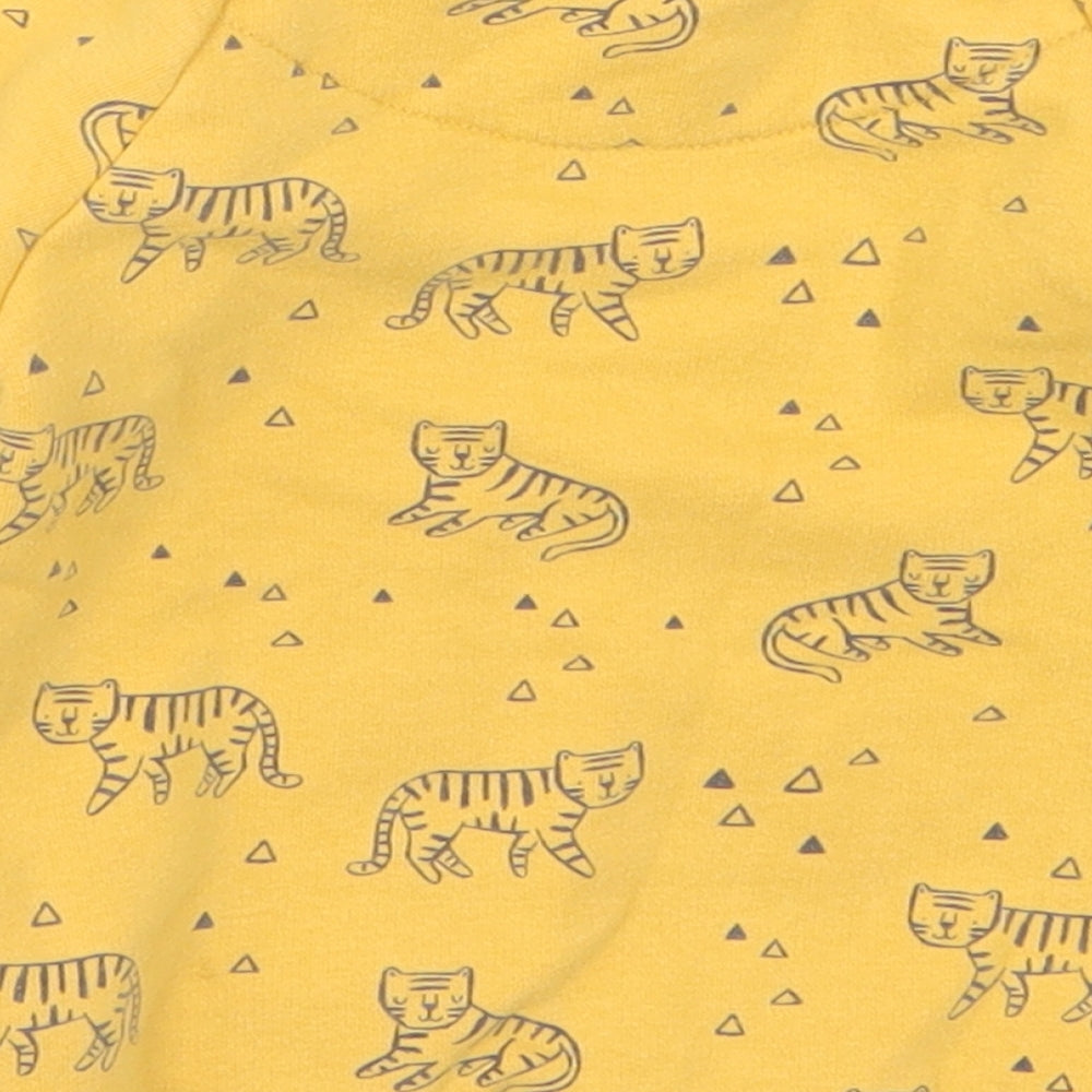 F&F Baby Yellow   Basic T-Shirt Size 12-18 Months  - Tiges