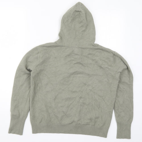 Primark Womens Green  Knit Pullover Hoodie Size 12