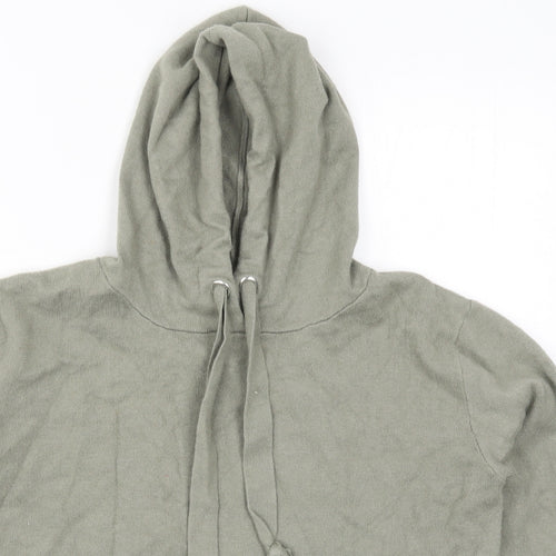 Primark Womens Green  Knit Pullover Hoodie Size 12