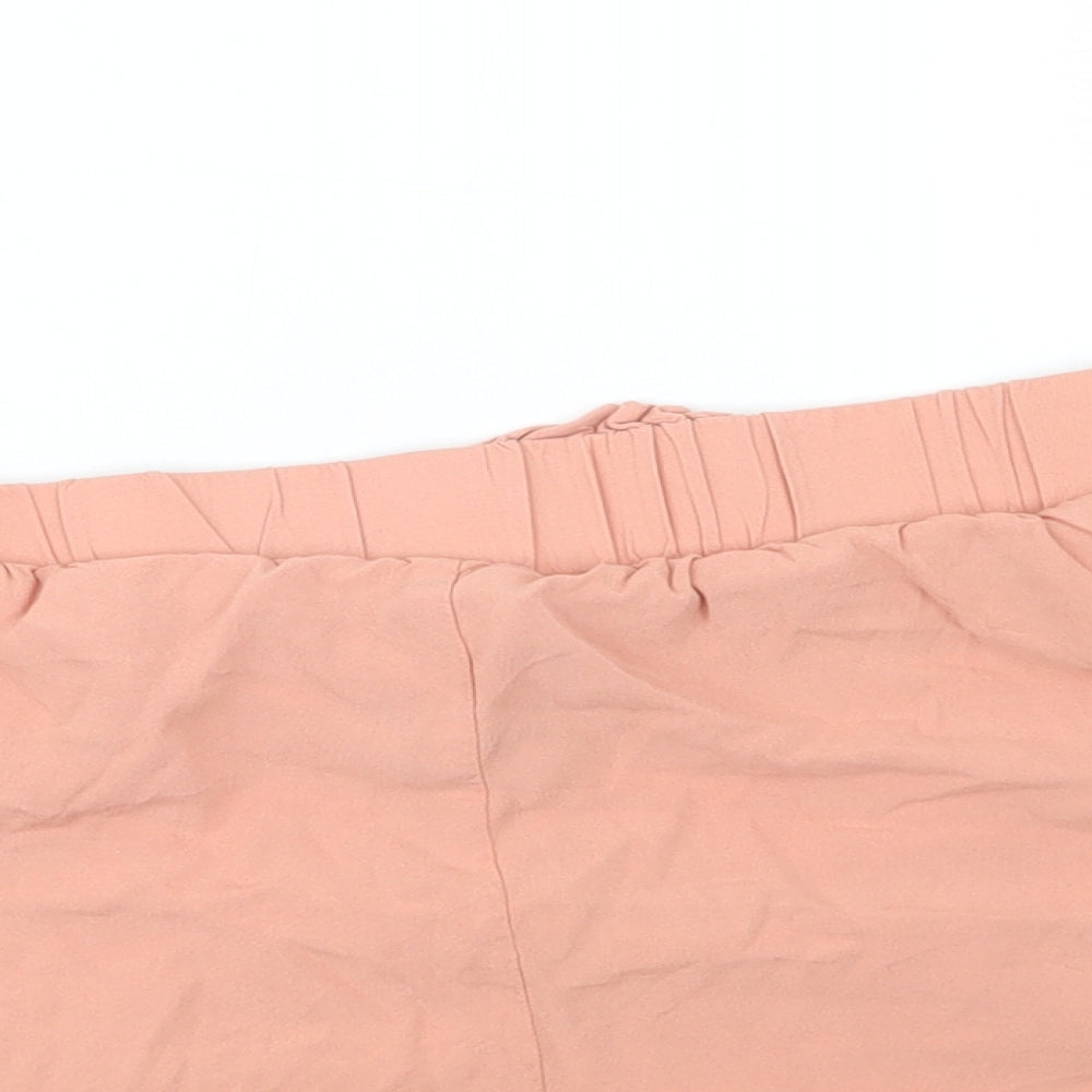Primark Womens Orange   Boyfriend Shorts Size 18