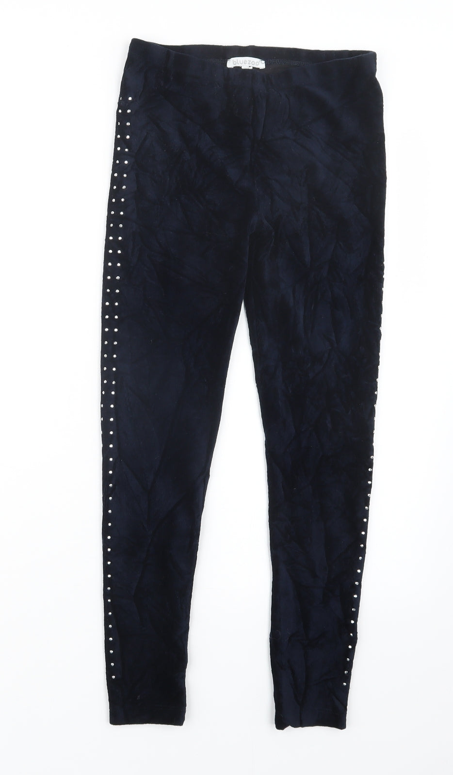 Blue Zoo Girls Blue   Carrot Trousers Size 9-10 Years