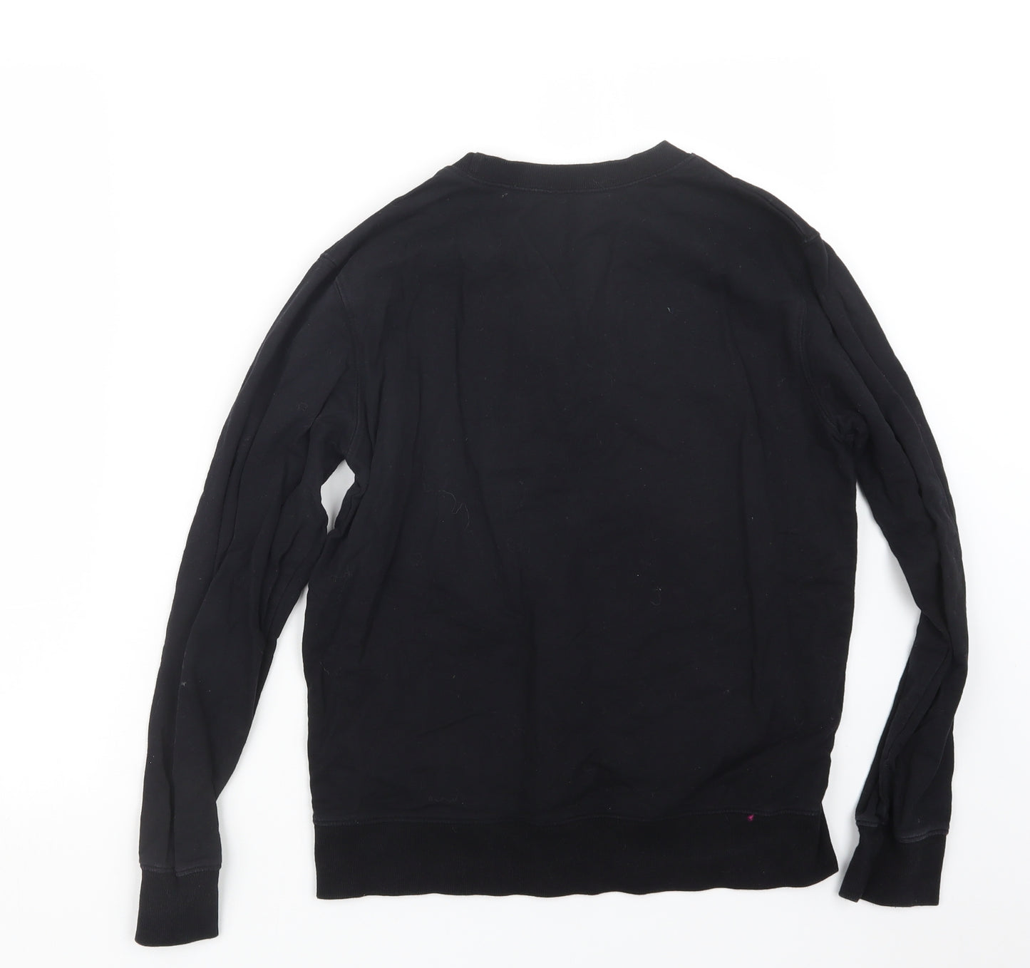 Preworn Womens Black  Knit Pullover Jumper Size M