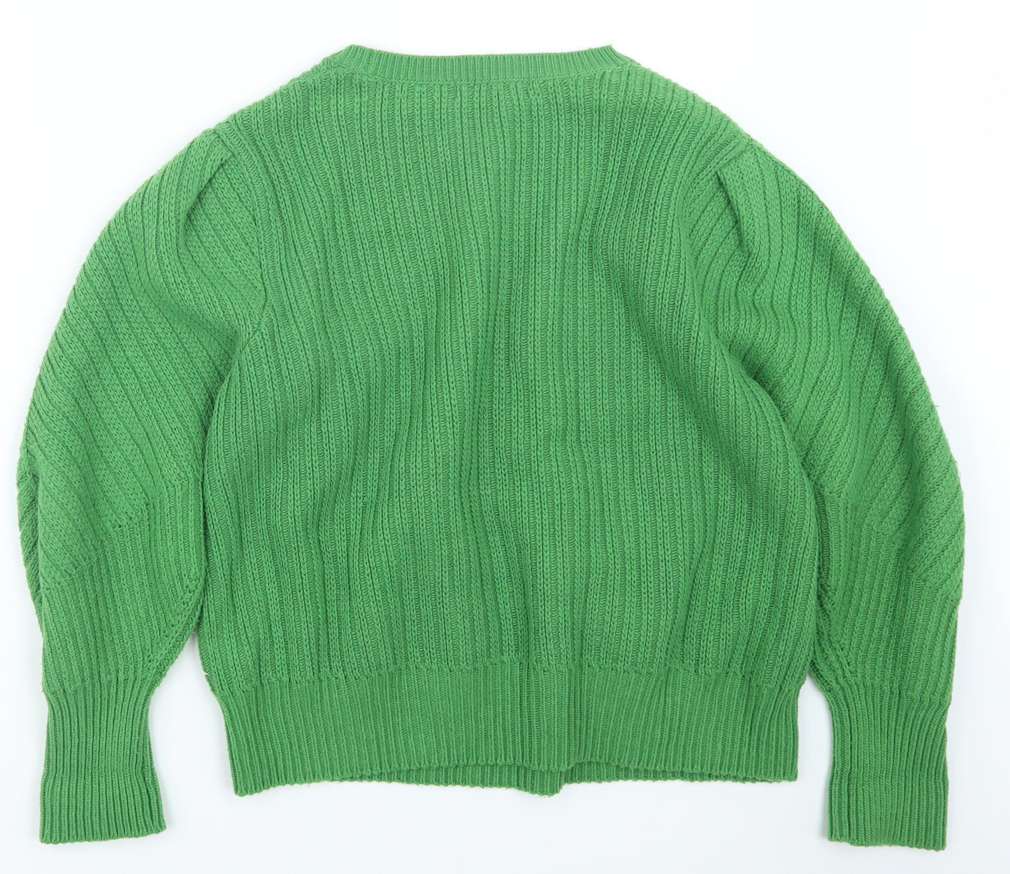Marks and Spencer Womens Green  Knit Pullover Jumper Size 18