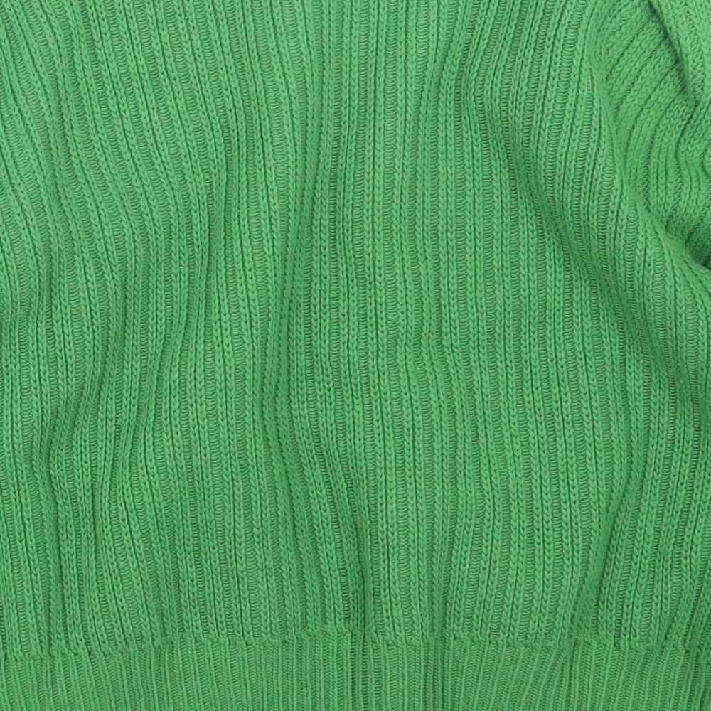 Marks and Spencer Womens Green  Knit Pullover Jumper Size 18