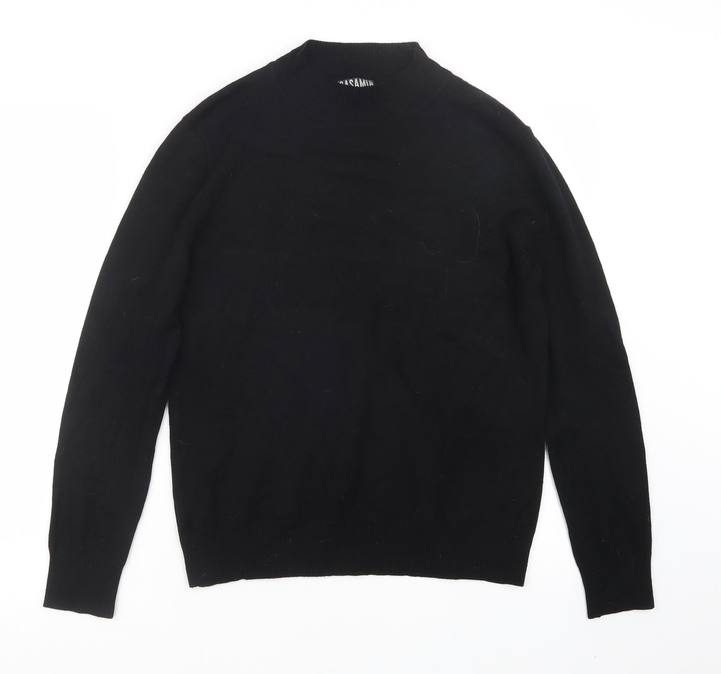 Casamia Womens Black  Knit Pullover Jumper Size M