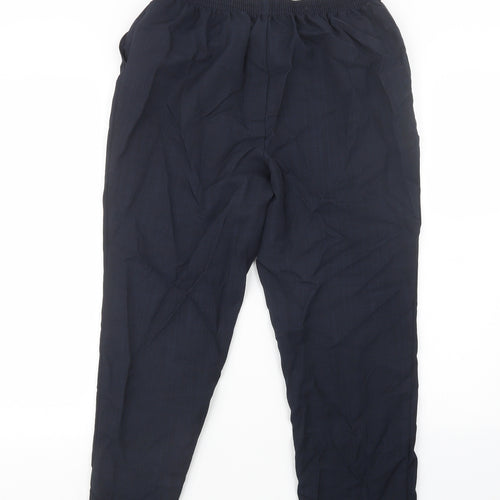 Marks and Spencer Womens Blue   Trousers  Size 14 L24 in