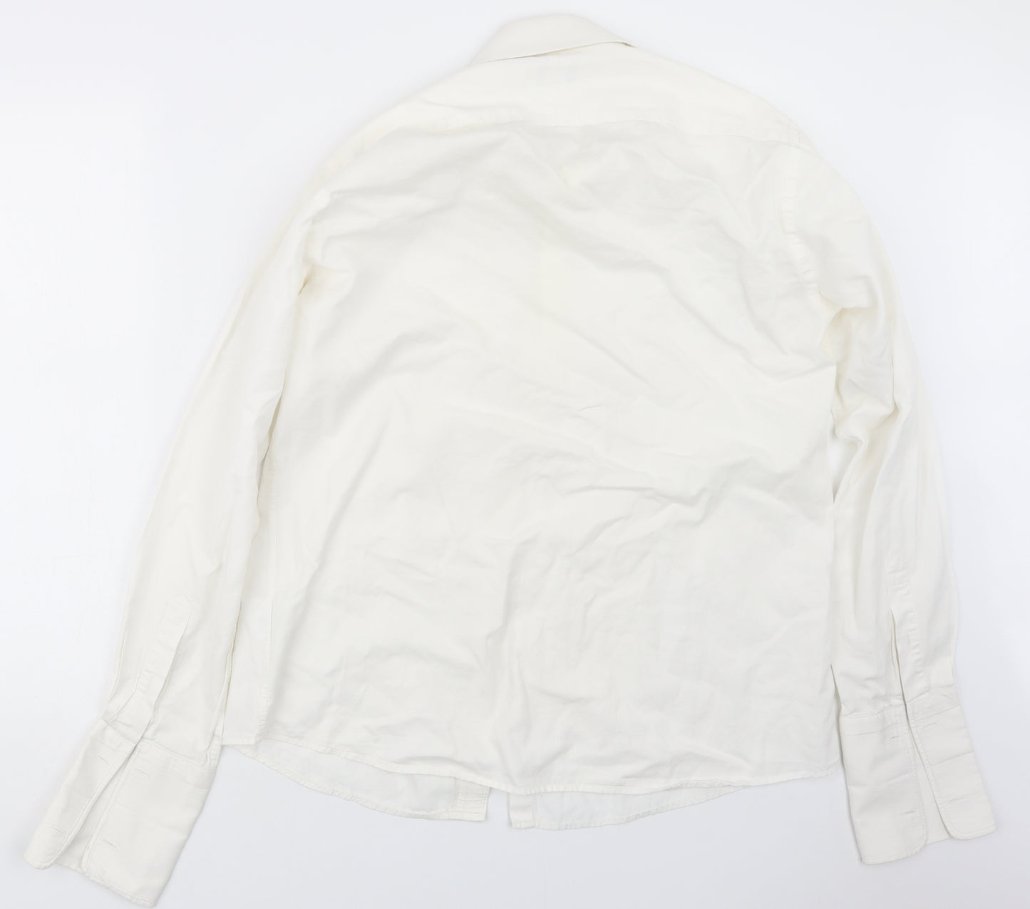 Jaeger Mens White    Dress Shirt Size 16