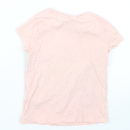 Tesco Girls Pink   Basic T-Shirt Size 3-4 Years  - Paw Patrol