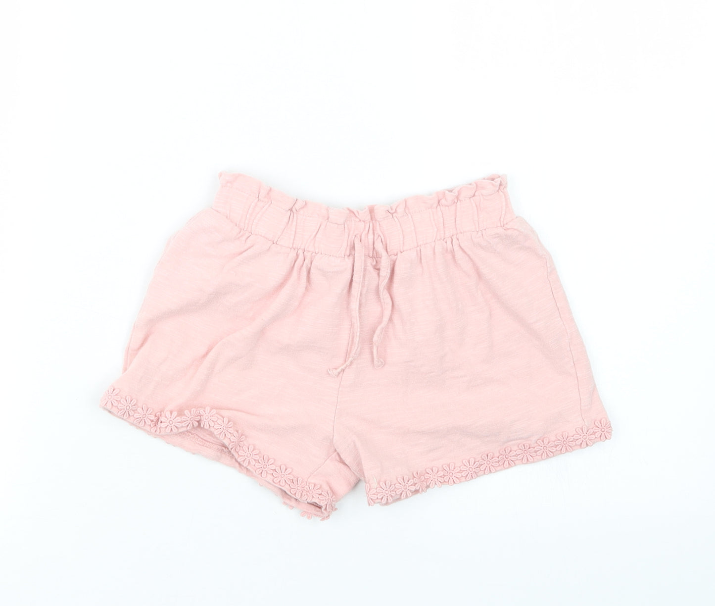 NEXT Girls Pink   Boyfriend Shorts Size 6 Years