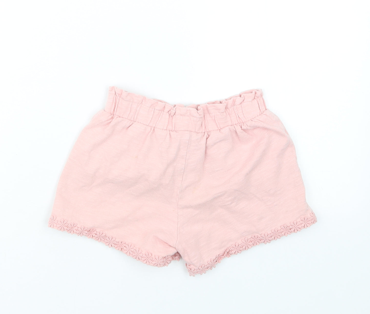 NEXT Girls Pink   Boyfriend Shorts Size 6 Years