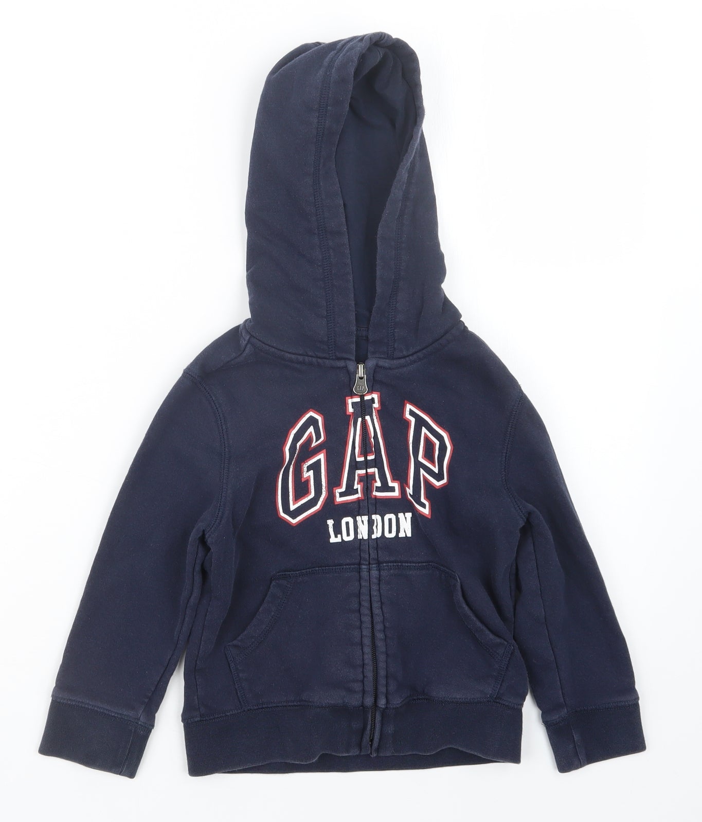 Gap Boys Blue   Full Zip Hoodie Size 4 Years