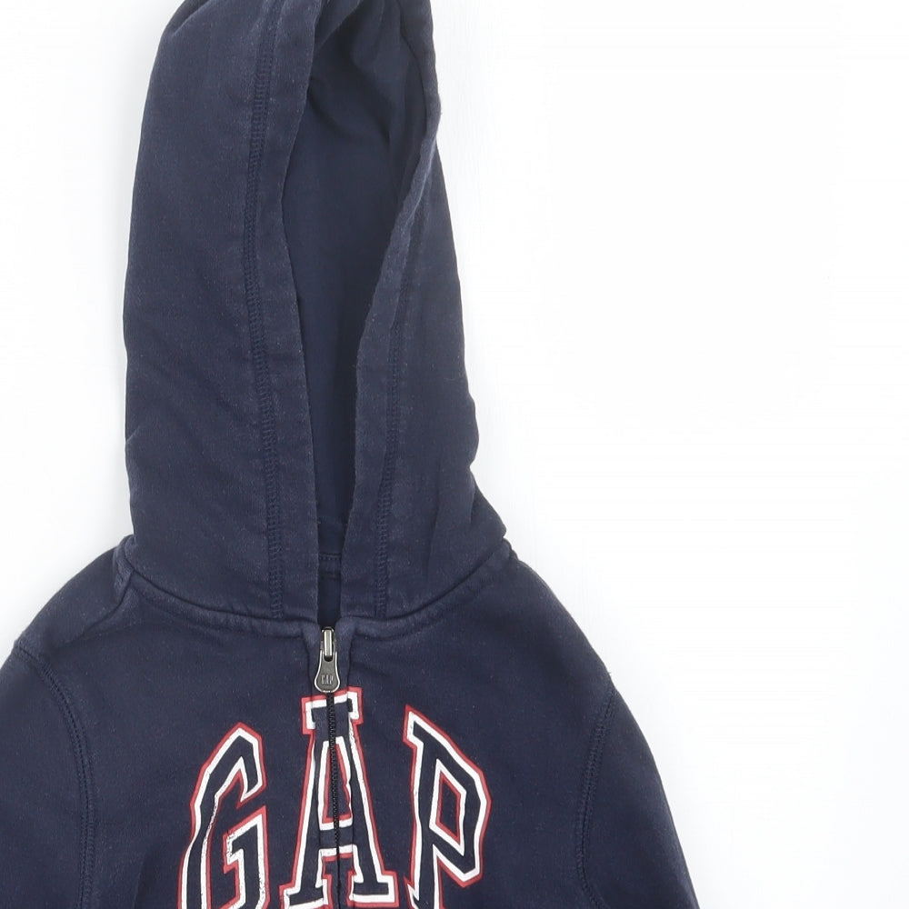 Gap Boys Blue   Full Zip Hoodie Size 4 Years