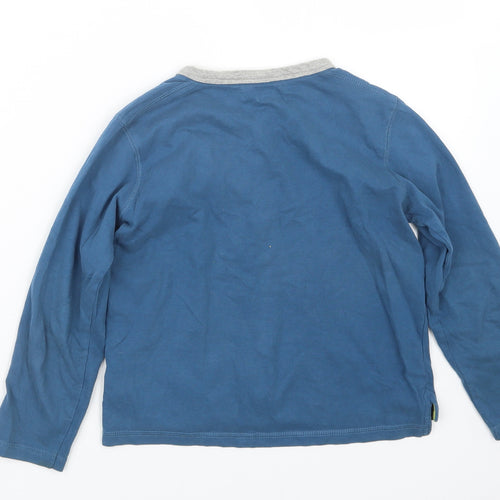 Blue Zoo Boys Blue   Basic T-Shirt Size 7-8 Years